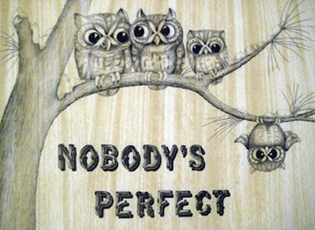 Nobody's perfect !