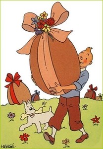 Tintin et Pâques